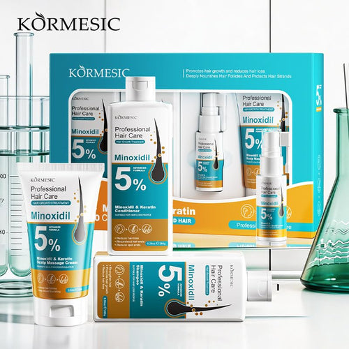 5% Minoxidil Keratin Hair Growth Kit, Complete Anti Hair Loss Scalp Care Set for Thinning Hair, Promote New Hair Growth — product image 2