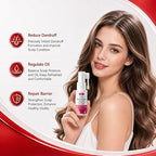 KORMESIC 2% Ketoconazole Scalp Serum with Salicylic Acid, Gentle Scalp Care Serum for Women, Helps Minimize Flaky Look, Soothes Itchy Scalp, Balances Oil — product image 3