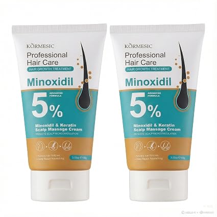 KORMESIC scalp massage cream with keratin and ginger
